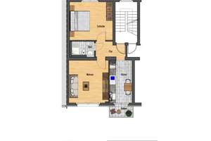 2 Zimmer Wohnung in Pforzheim - MIT WOHNBERECHTIGUNGSSCHEIN – Anshelmstr. 4, 75175 Oststadt, Pforzheim – Vorschaubild 6