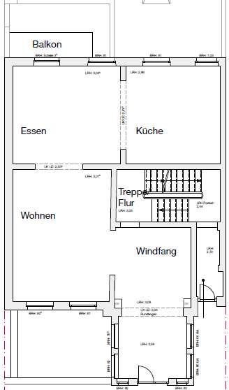 Grundriss Erdgeschoss