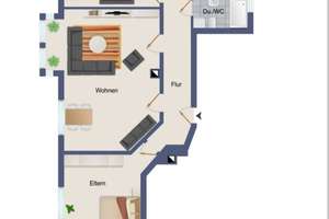 Große 4-Zi.-Wohnung (105 m²) in Südstadt – Top vermietet, Balkon, Investoren aufgepasst! – Landgrabenstr. 128, 90459 Galgenhof, Nürnberg – Vorschaubild 8