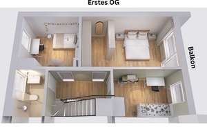 Neu saniertes Reihenmittelhaus in sehr zentraler Lage in Mühldorf am Inn – Die vollständige Adresse der Immobilie erhältst du vom Anbieter., 84453 Mühldorf am Inn – Vorschaubild 8