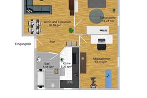 "Charmante 3-Zimmer-Wohnung mit Balkon in ruhiger Lage – Denkmalgeschütztes Objekt" – Kötzschenbroder Straße 162, 1139 Mickten, Dresden – Vorschaubild 23