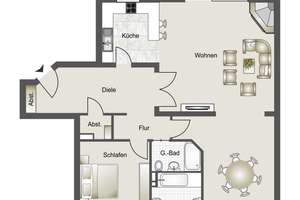 EXKLUSIVE STADTRESIDENZ - MIT RHEINBLICK UND KAMIN!
3 Zimmer – An der Alteburger Mühle 16, 50968 Marienburg, Köln – Vorschaubild 14