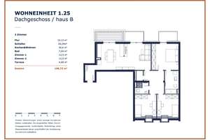 Wohnen mit Weitblick: Hochwertige 4-Raum-DG-Wohnung mit Balkon, auf Wunsch mit EBK – Dufourstraße  1, 4107 Zentrum-Süd, Leipzig – Vorschaubild 14