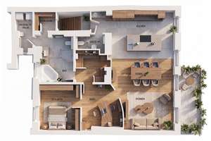 Zwei Einheiten zum Wohnen und Arbeiten - Maisonette Wohnung – Die vollständige Adresse der Immobilie erhältst du vom Anbieter., 50677 Neustadt/Süd, Köln – Vorschaubild 9