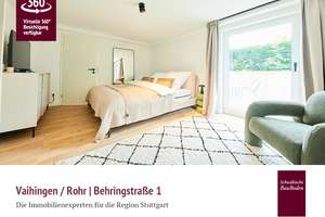 Stylisches 2-Zimmer-Studio, ca. 52 m², voll möbliert mit Terrasse in Rohr +++ – Behringstraße 1, 70565 Rohr, Stuttgart – Vorschaubild 1