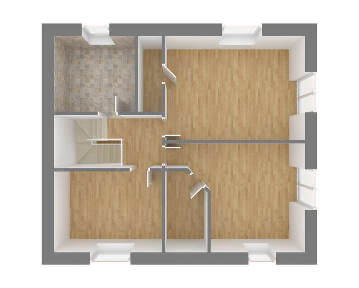 Grundriss 1. Obergeschoss