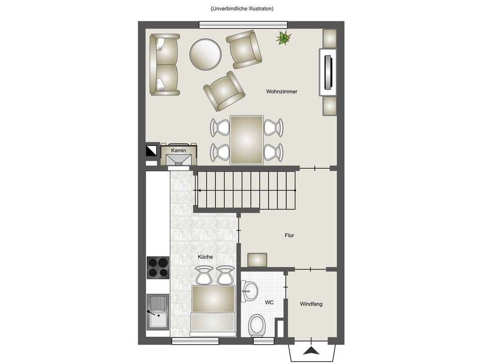 Grundriss Erdgeschoss