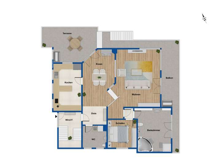 Grundriss Erdgeschoss
