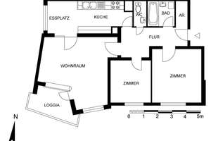 Für Herz & Alltag – Wohnen wie geschaffen für ein oder zwei ohne WBS – Senftenberger Ring 42 e, 13435 Märkisches Viertel, Berlin – Vorschaubild 12