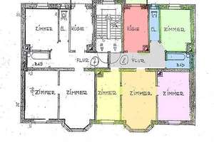 4 - Zimmer Wohnung auch als WG - Wohnung in Hochschulnähe – Die vollständige Adresse der Immobilie erhältst du vom Anbieter., 90478 Marienvorstadt, Nürnberg – Vorschaubild 2