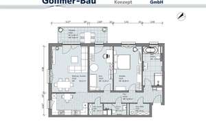 Zukunftssicher durch neuste Haustechnik - Erdgeschosswohnung mit Ost-Terrasse und tollem Garten – Kleekampsweg 2, 38442 Fallersleben, Wolfsburg – Vorschaubild 7
