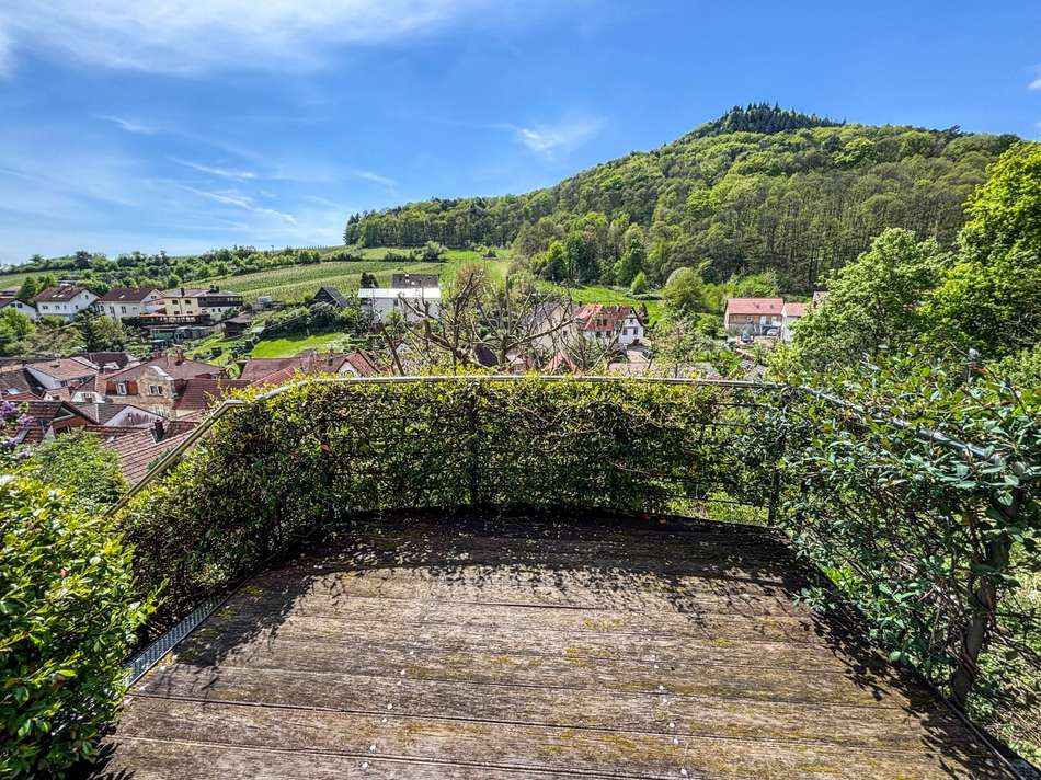 Terrasse am Kellergeschoss