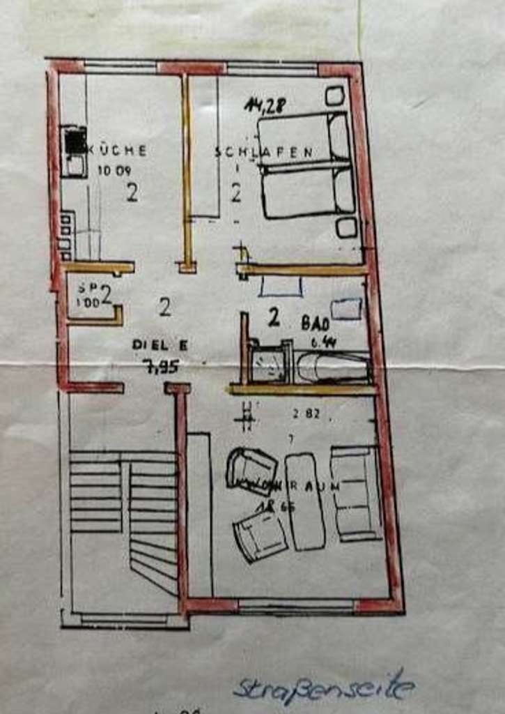 Immobilie in Würselen - solide vermietete 2-Zimmer Wohnung - Bild 1