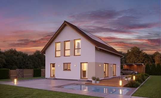 Perfekte Harmonie: Haus, Grundstück & Finanzierung aus einer Hand.