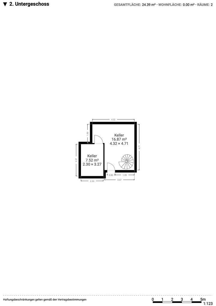 Grundriss Keller 2
