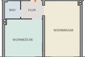 * Wohnen im Komponistenviertel * Bezugsfreies 1-Zimmer-Apartment mit Wohnküche in Barmbek-Süd – Die vollständige Adresse der Immobilie erhältst du vom Anbieter., 22083 Barmbek-Süd, Hamburg – Vorschaubild 5