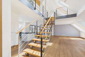 Exklusive Maisonette-Penthousewohnung mit Sauna, Dachterrasse und Garage in Mainzer Innenstadt – Gärtnergasse 28, 55116 Altstadt, Mainz – Vorschaubild 5