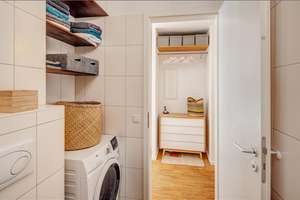 Möbliert:  Helle möblierte 2-Zimmer Wohnung mit Balkon – Die vollständige Adresse der Immobilie erhältst du vom Anbieter., 81371 Sendlinger Feld, München – Vorschaubild 7