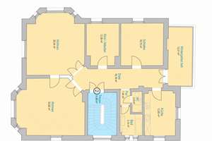 Jugendstilvilla am Isarhochufer_Herrschaftliche Altbauwohnung mit Wintergarten | PROVISIONSFREI – Die vollständige Adresse der Immobilie erhältst du vom Anbieter., 81379 Thalkirchen, München – Vorschaubild 24
