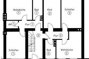 Kapitalanlage oder Eigennutzung mit Entwicklungspotenzial – Die vollständige Adresse der Immobilie erhältst du vom Anbieter., 44147 Nordmarkt, Dortmund – Vorschaubild 2