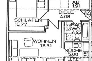 Schicke Dachgeschosswohnung in ruhiger Lage – Karl-Marx-Straße 13, 1109 Klotzsche (Stadtteil), Dresden – Vorschaubild 3