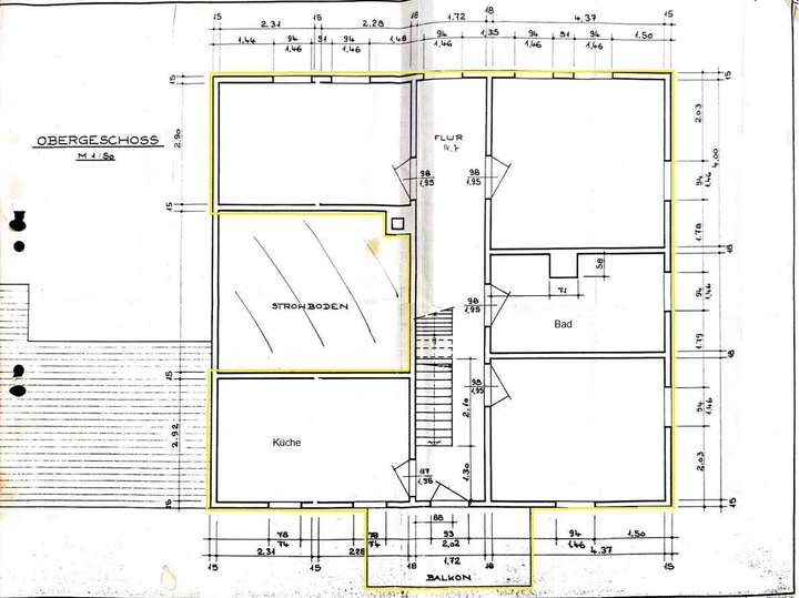 Grundriss Obergeschoss