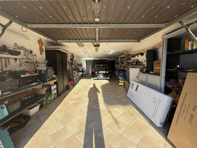 Doppelgarage mit Zugang Landsc
