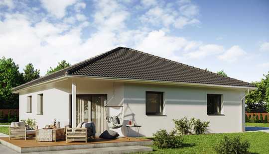 Bild von Bungalow mit überdachter Terrasse- Wohnen im Idyll - "Schunteraue"