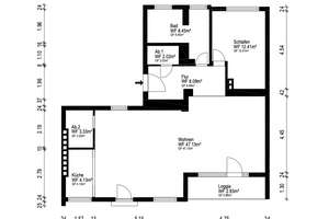 FREI + Modernisiert: ETW  in Kreuzberg + 2 Zi + Große Wohnküche teilbar + EBK + SÜD-Balkon + 4. OG – Die vollständige Adresse der Immobilie erhältst du vom Anbieter., 10997 Kreuzberg, Berlin – Vorschaubild 34