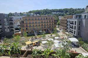 Stilvolle 4-Zimmer-Wohnung mit Balkon & TG, Erstbezug – Dornbirner Straße 4, 70469 Bahnhof Feuerbach, Stuttgart – Vorschaubild 4