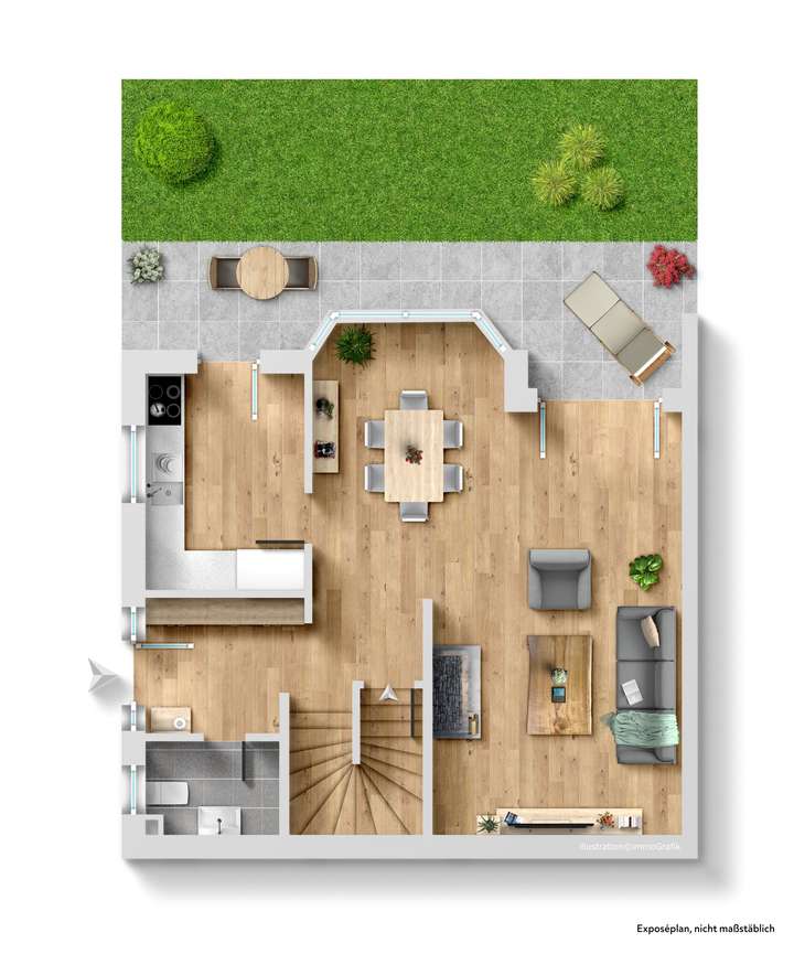 Grundriss Erdgeschoss