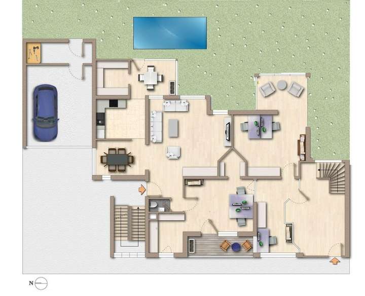 Grundriss Erdgeschoss