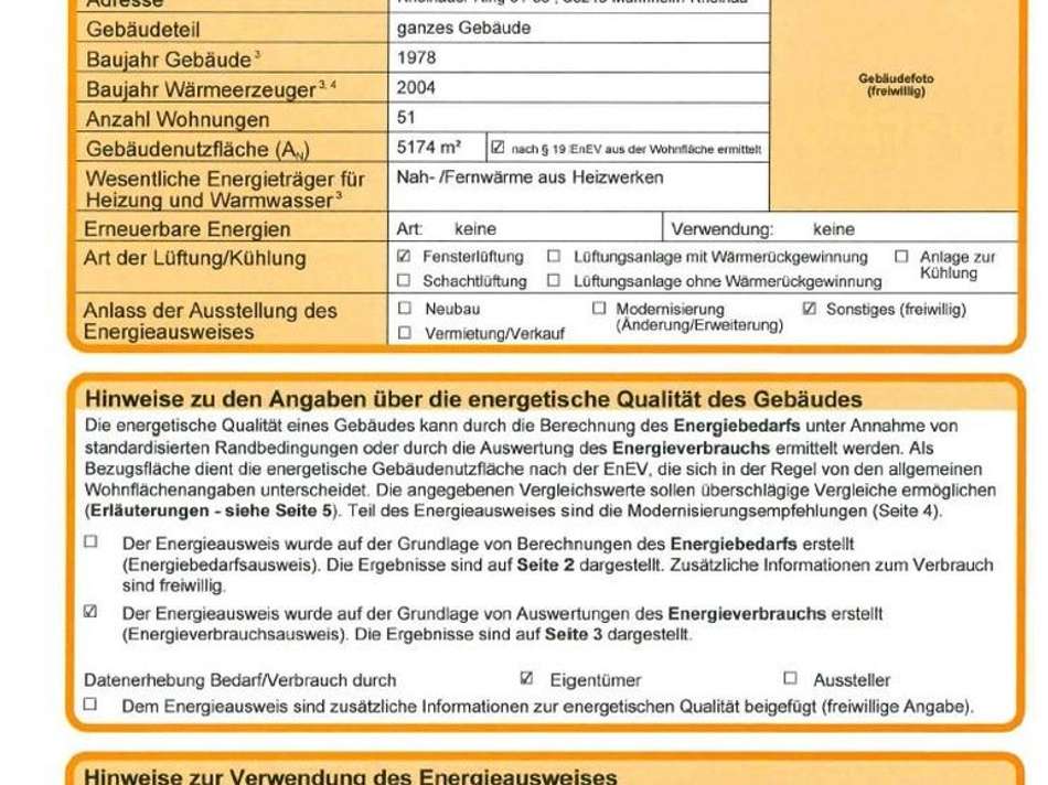 Energieausweis