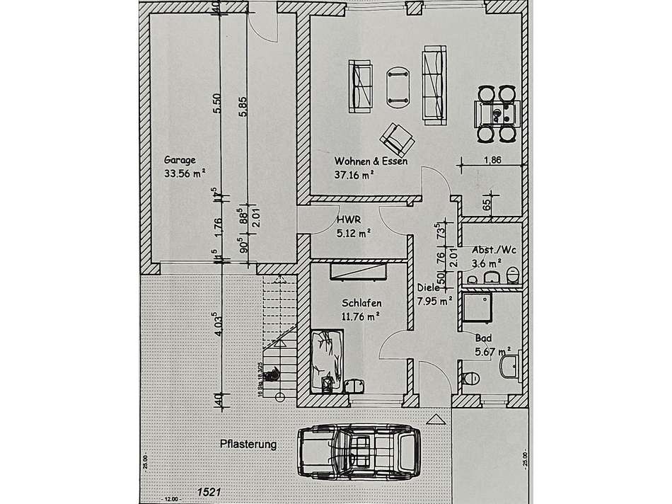 Grundriss Erdgeschoss