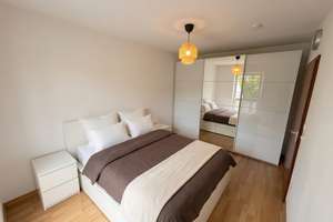 Möblierte 3-Zimmer-Wohnung mit zwei Balkonen, Tiefgaragenstellplatz und Keller – In der Donk 46, 40599 Hassels, Düsseldorf – Vorschaubild 4