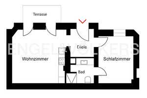 Sonnige 2-Zimmer-Altbauwohnung mit Terrasse im idyllischen Mitte-Kiez – Berlin – Vorschaubild 13