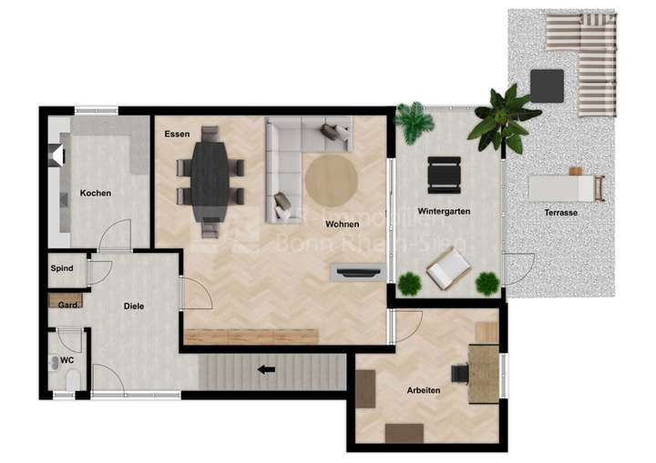 Grundriss Erdgeschoss