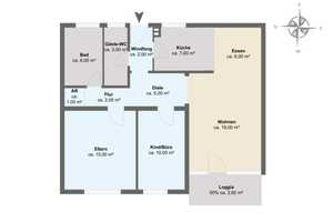 Renoviert und chic!
3-Zi.-Eigentumswhg. mit TG-Stellplatz – Bielefeld – Vorschaubild 26
