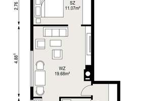 Ramersdorf, Wohnen in netter Nachbarschaft! 2-Zimmer-Hochparterre-Wohnung mit Balkon! – Die vollständige Adresse der Immobilie erhältst du vom Anbieter., 81671 Ramersdorf, München – Vorschaubild 7