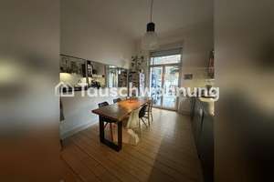 Tauschwohnung: Altbau Wohnung im Belgischen Viertel mit Terrasse