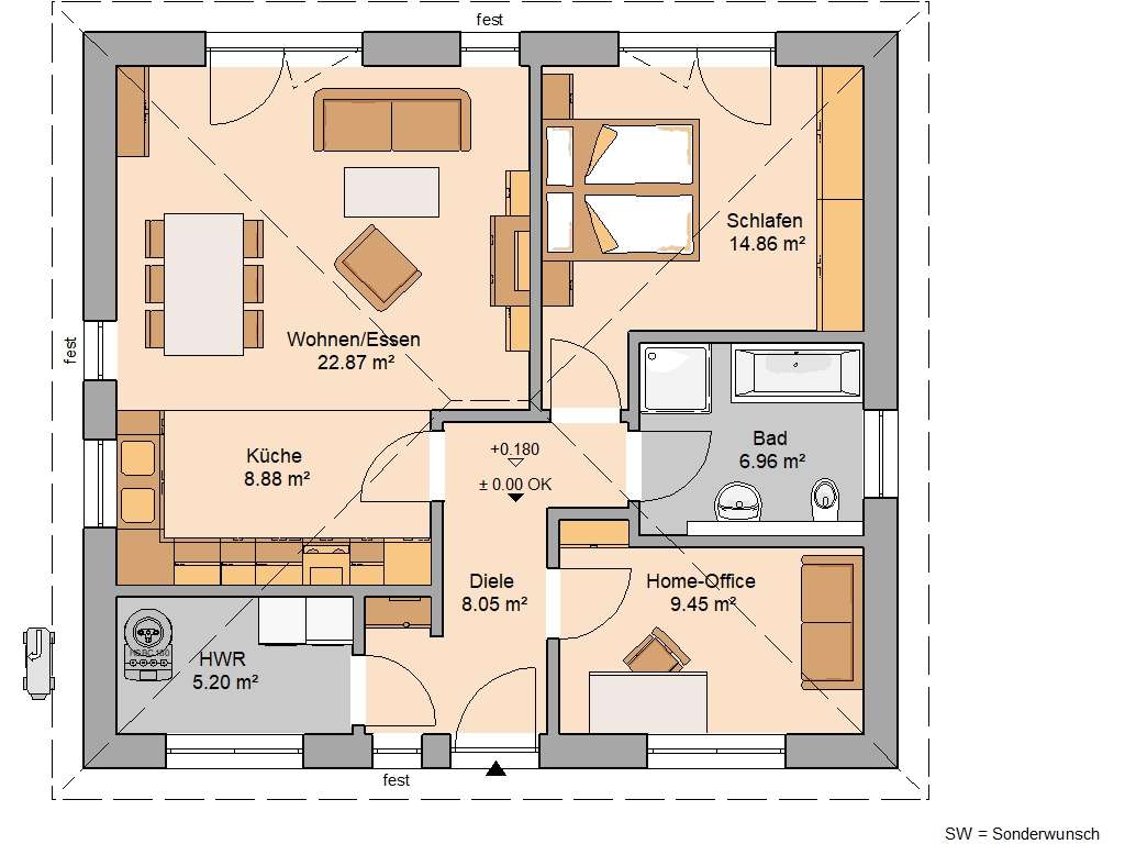 Individuell geplantes Ausbauhaus von Kern-Haus!, Saale Holzland Kreis – Bild 3