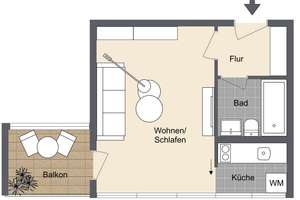 - Wohnen mitten im Herzen von Ulm - – Die vollständige Adresse der Immobilie erhältst du vom Anbieter., 89073 Mitte, Ulm – Vorschaubild 16