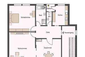 Geräumige 3-Zimmer-Wohnung nahe Marienplatz – 70178 Karlshöhe, Stuttgart – Vorschaubild 10