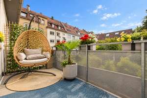 Helle 3-Zimmer Wohnung mit großzügigem Sonnenbalkon in Stuttgart-Ost zu verkaufen