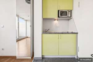 Stilvolles 1-Zimmer-Apartment in Schwabing-Freimann (Studio M ) mit Dachterrasse – Die vollständige Adresse der Immobilie erhältst du vom Anbieter., 80807 Milbertshofen, München – Vorschaubild 6
