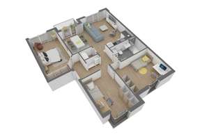 Attraktive 4,5 Zimmer-Wohnung im 2. OG mit Balkon und Aufzug