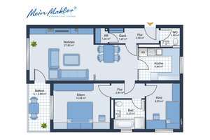 Zuhause zum Ankommen! – Die vollständige Adresse der Immobilie erhältst du vom Anbieter., 44869 Höntrop, Bochum – Vorschaubild 16