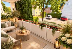 Großzügige 2-ZKB-Wohnung mit zwei Balkonen und Wintergarten im EG - direkt am Park – 86825 Bad Wörishofen – Vorschaubild 23