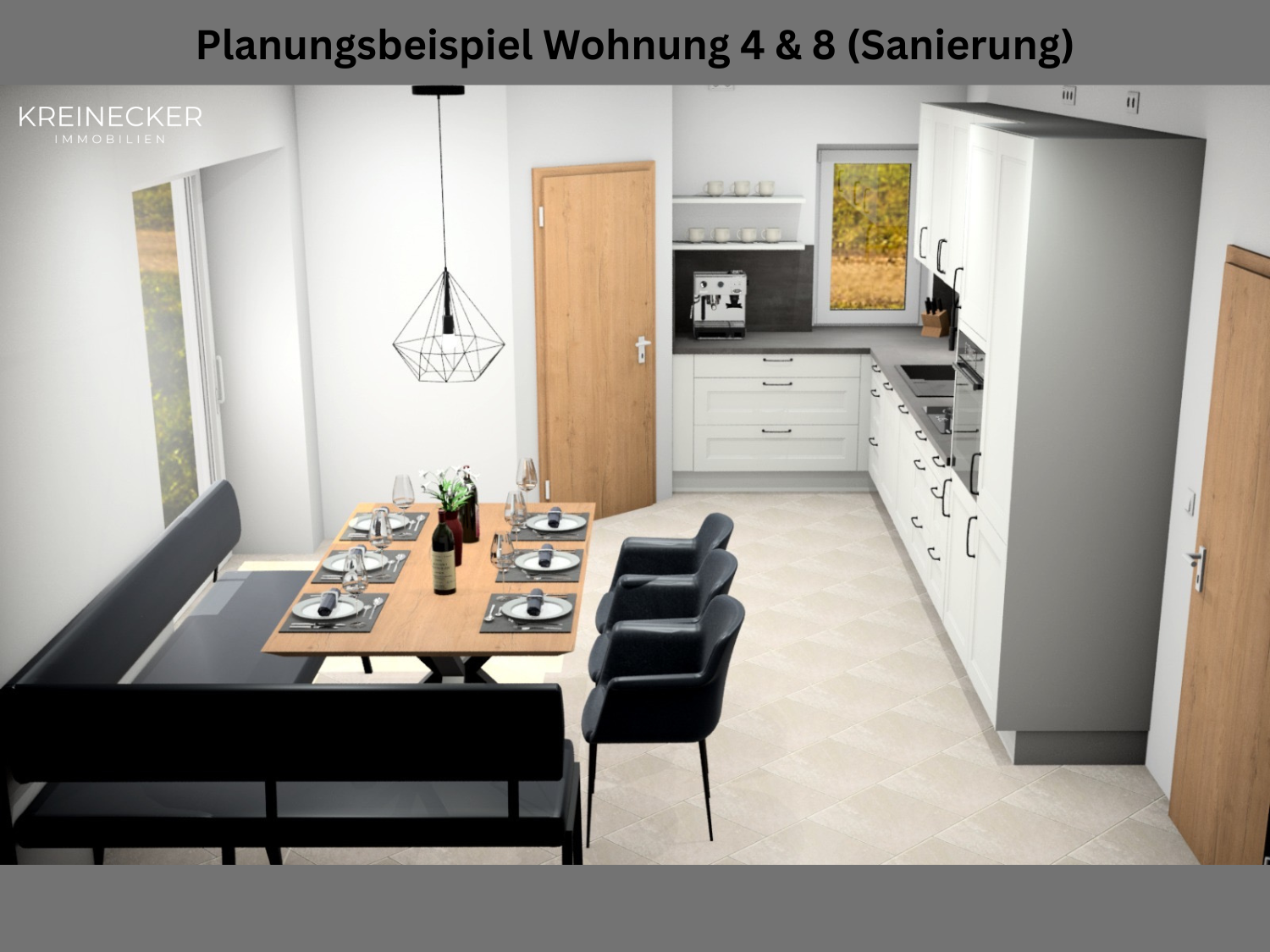 Immobilie in Reischach - Modern & nachhaltig: neu sanierte Eigentumswohnung mit Terrasse - KfW 40 Plus - Bild 0