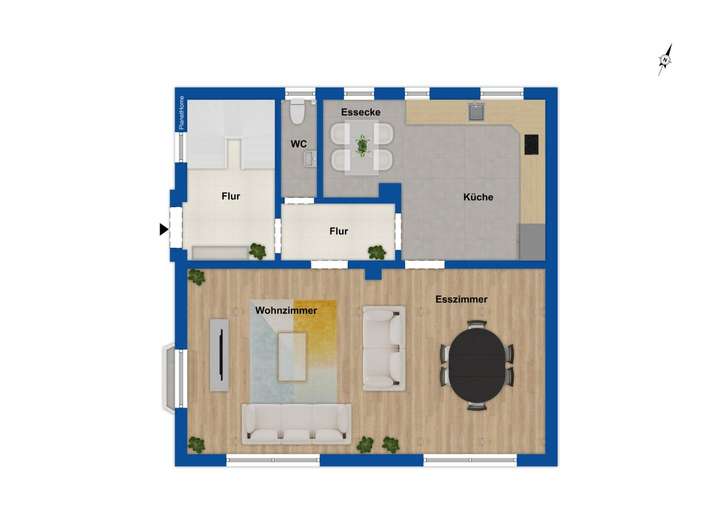 Grundriss Erdgeschoss